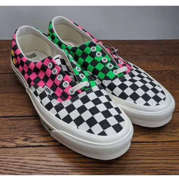 VANS VAULT X SNS LIMITED EDITION RARE COLLAB OG ERA LX KNOCKOUT CHECK MENS 10.5 - Picture 7 of 16